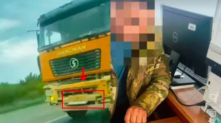 Водителя грузовика наказали за попытку скрыть госномер в Астане