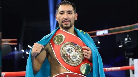 Жанибек Алимханулы стал первым номером рейтинга WBO