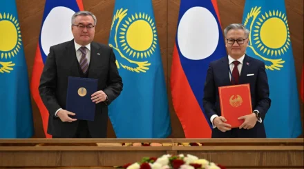 Қазақстан мен Лаос үкіметі арасында бірқатар құжатқа қол қойылды
