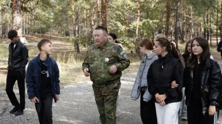 «Таза Қазақстан»: Семейлік балалар ормандағы қауіпсіздік ережелерін үйренді