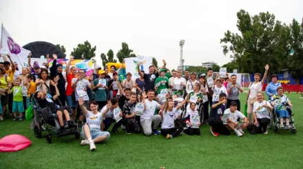 Алматыда 200 бала инклюзивті спорт мерекесіне қатысты