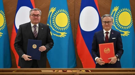   Қазақстан мен Лаос арасында үкіметаралық құжаттарға қол қойылды   