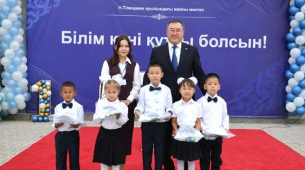   Жаңа мектептер есігін айқара ашты   
