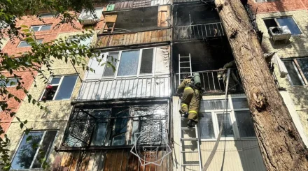   Таразда өрт кезінде ер адам құтқарылып, 23 адам эвакуацияланды   