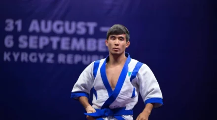 Казахстанский борец взял золото на Всемирных играх кочевников