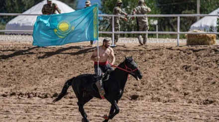 Қазақстан VI Дүниежүзілік көшпенділер ойындарында көш бастады