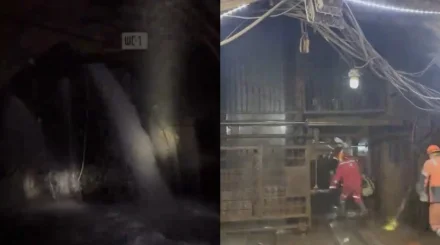 Грунтовые воды подтопили шахту в Хромтау