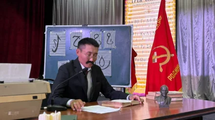   «Тіл – ұлттың жаны»: 5573 әскери бөлімінде тағылымды қойылым сахналанды   