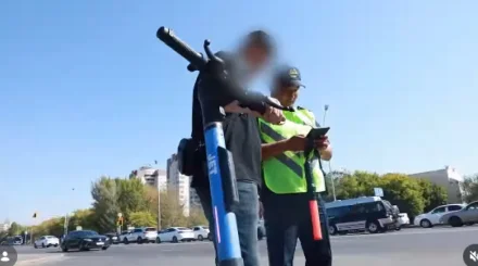   Астанада 700-ге жуық электросамокат жүргізушісі жауапқа тартылды   