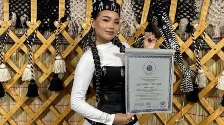 Всемирные игры кочевников: казахстанка завоевала серебро конкурса Echo of Nomads