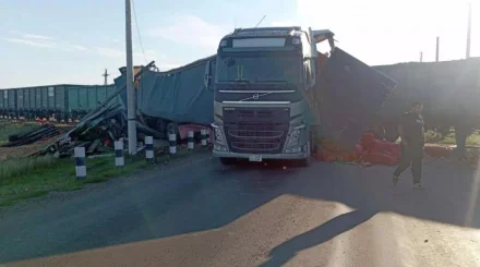  Ақмола облысында жүк көлігі пойызға соғылды 