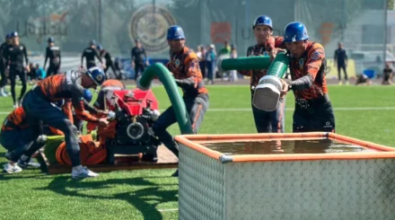 Стали известны результаты чемпионата МЧС по пожарно-спасательному спорту