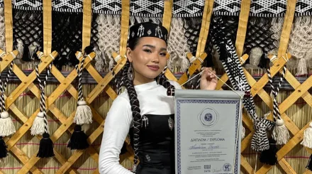 Қазақ ұлттық өнер университеті колледжінің студенті Echo of Nomads байқауында күміс жүлде иеленді