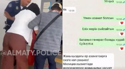 Алматылық келіншек такси ішінде босанып қала жаздаған (ВИДЕО)