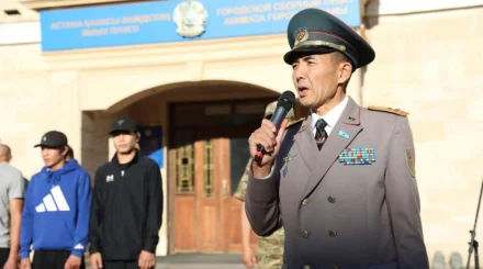 В строю – призывники