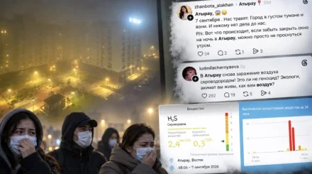 «Нас травят, пока мы спим?»: жители Атырау пожаловались на резкий запах сероводорода