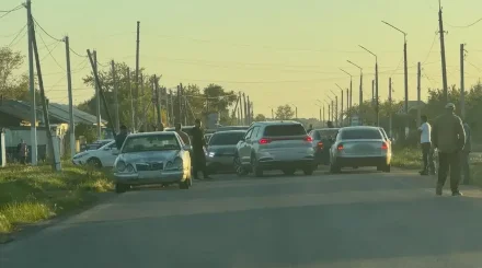 Mercedes сбил восьмилетнюю девочку в Макинске