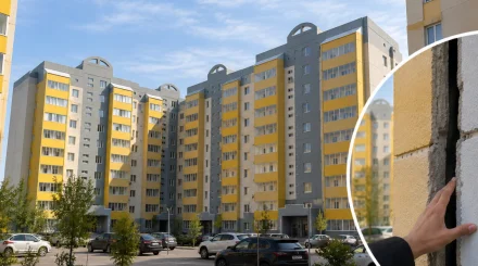   «Саңылауына қол сыяды»: Ақтөбеде жаңа үйлердің қабырғасы ажырап жатыр   