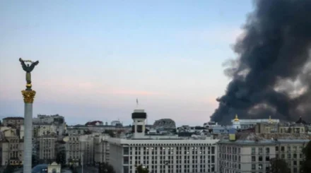 Сразу две серии взрывов прогремели в Киеве