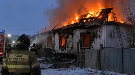   Ақтөбе облысында үй өртеніп, 31 жастағы әйел қаза тапты   