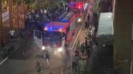 Квартира загорелась в девятиэтажном жилом доме в Астане