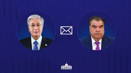   Қасым-Жомарт Тоқаев Президент Эмомали Рахмон мен оның отандастарын Тәжікстан Республикасы Тәуелсіздігінің 35 жылдығымен құттықтады   