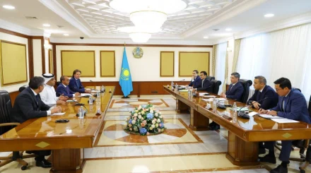  Олжас Бектенов Abu Dhabi Commercial Bank Kazakhstan басшысымен кездесті 