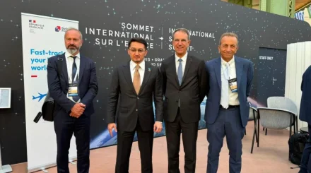 Қазақстан Парижде өтіп жатқан Халықаралық ғарыш саммитіне қатысуда