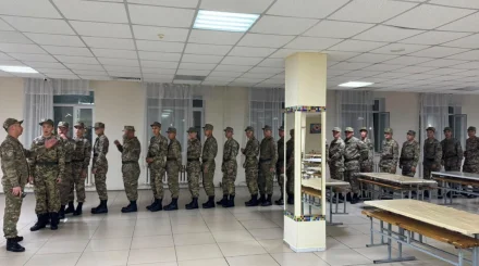  Ұлттық ұланның Астанадағы бригада жас сарбаздармен толықты 