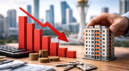 Казахстанцы стали все реже покупать квартиры и дома