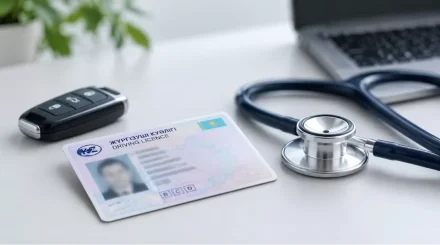 Водителей в Казахстане начали проверять по медицинским данным