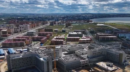 Көкшетауда 28 клиникалық бөлімшені біріктіретін жаңа аурухана бой көтеруде