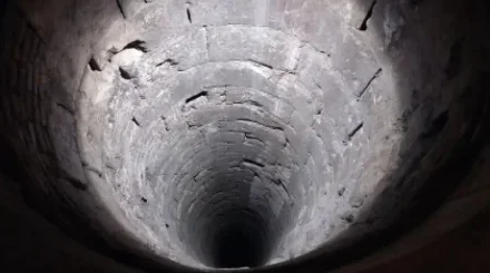 Қарағандыда кішкентай бала шұңқырға құлап кеткен