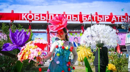 Ақтөбеде «Гүлдер әлемі» фестивалі өтті