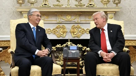 Трамп Қазақстан халқын Тәуелсіздіктің 35 жылдығымен құттықтады