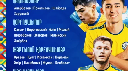 Қазақстан құрамасы Ұлттар лигасы алдында құрамды қысқартты: 13 футболшы шет қалды