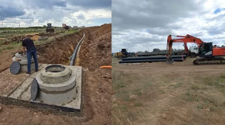 В Степногорске реконструировали 14 километров водоводов