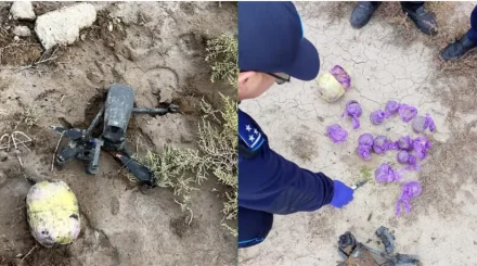 Атырауда Ұлттық ұлан әскери қызметшісі күдікті заты бар дронды анықтады