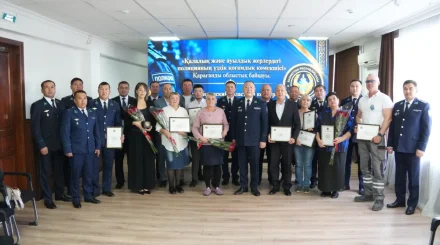 Қарағандыда заң мен тәртіпке үлес қосқан үздіктер анықталды