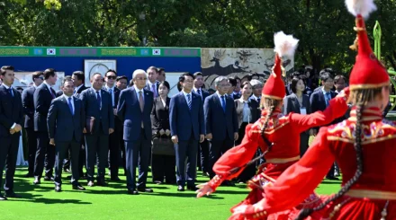  Қасым-Жомарт Тоқаев пен Корея Ұлттық Ассамблеясының Спикері қазақ этноауылына барды 