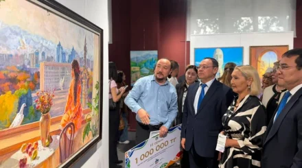 «Ажарлы Алматы»: әр өңірден келген суретшілер қала көркін шығармасында бейнеледі