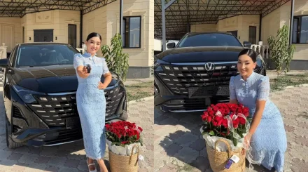«Уәдеде тұрды!»: Қырғыз журналисі депутат Айдарбек Қожаназаров сыйлаған көлігін көрсетті