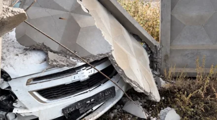 Сразу три казахстанца в один день разбили авто на экзамене