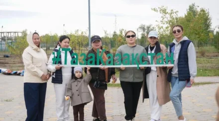 «Таза Қазақстан»: Астананың «Көктал» саябағында ағаш отырғызу акциясы өтті