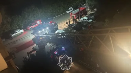 Петропавлда көпқабатты үй өртеніп, тұрғындар құтқарылды