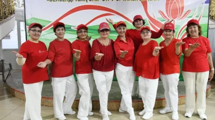 Астанада зейнеткерлер арасында би фестивалі өтті