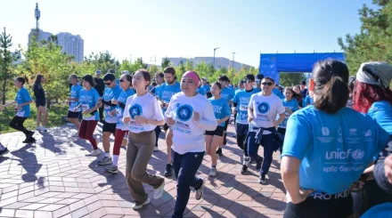 Астанада өткен алғашқы UNICEF Charity Run қайырымдылық жүгірісіне 2000 адам қатысты