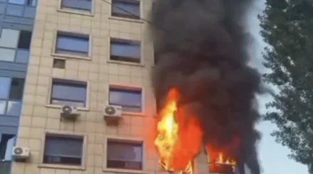 26 человек спасли из горящей многоэтажки в Алматы