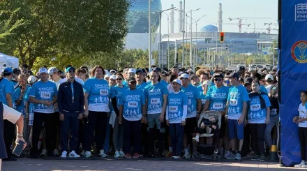 Қайырымдылық пен спорттың ұштасуы: UNICEF Charity Run 2 мың адамның басын қосты