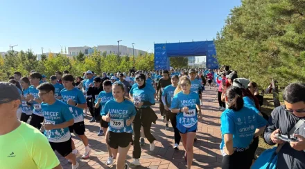 Астанада алғаш рет UNICEF Charity Run қайырымдылық жүгірісі өтті